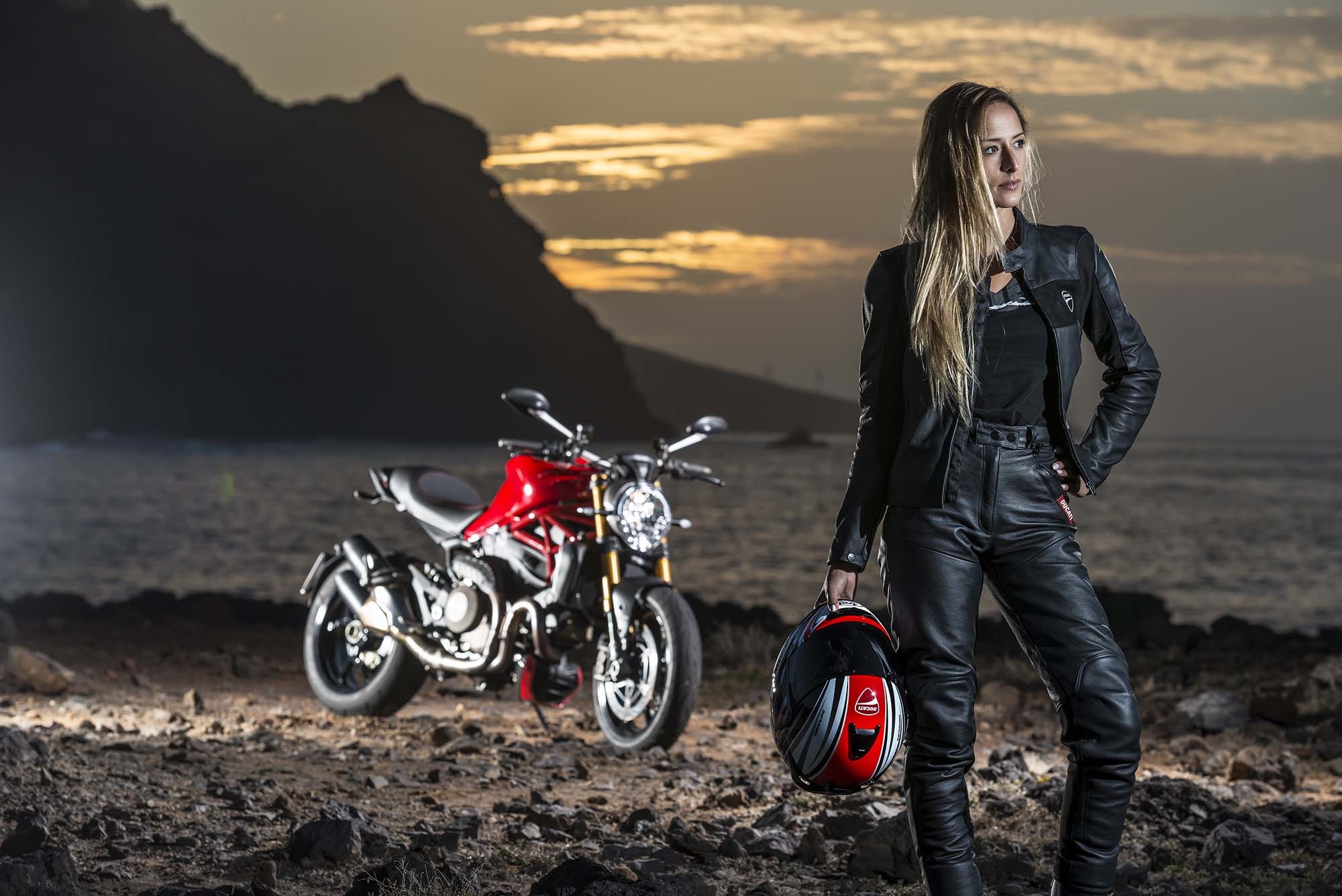 Beautiful girls and motorcycles in Male