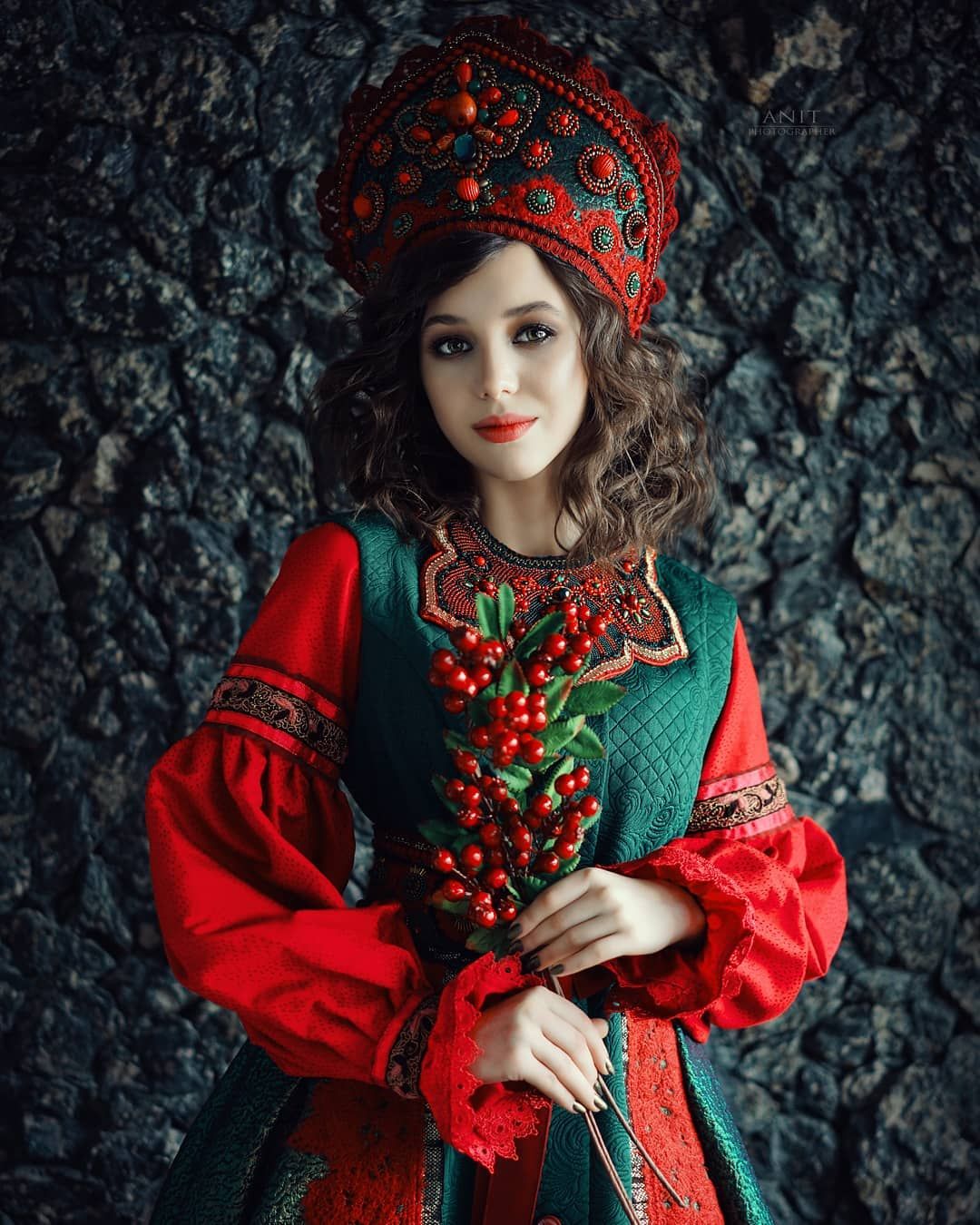 Nude girl Women in Slavic costumes in Male